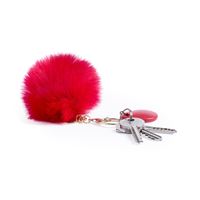 PORTACHIAVI CON POM POM